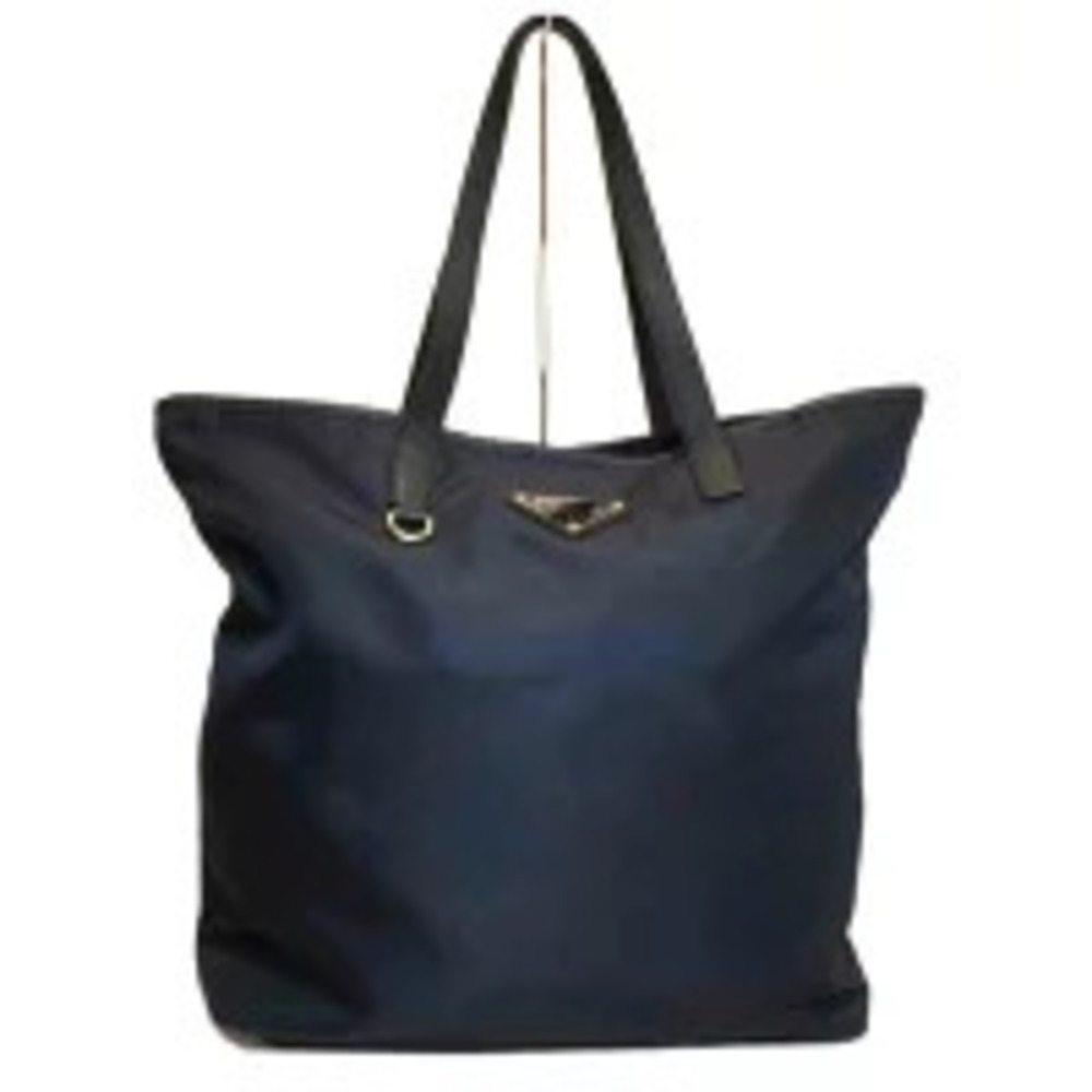 PRADA Tote Bag Navy Blue